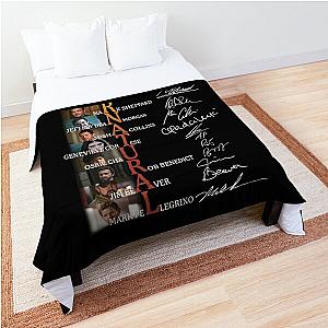 Supernatural Full Cast Signed Movie Film Tv Series Gift Mens Womens  90S Tees Comforter