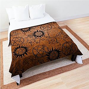 Supernatural Orange Comforter