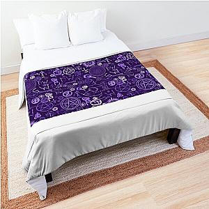 Supernatural symbols pattern  Comforter