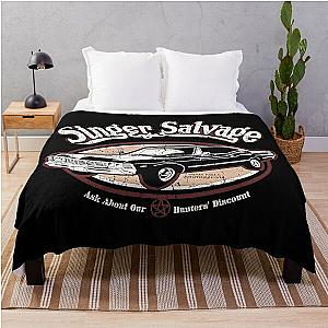 Supernatural Impala Singer Salvage SPN T-Shirt Throw Blanket