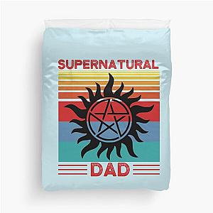 supernatural dad Duvet Cover