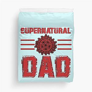 supernatural dad forever Duvet Cover