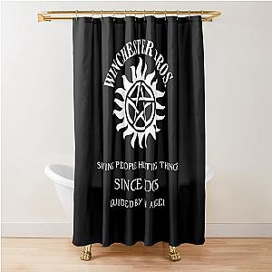 Winchester Brothers Supernatural Vintage Classic Design Shower Curtain