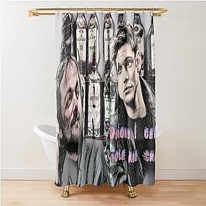 Supernatural People Are Crazy Shower Curtain