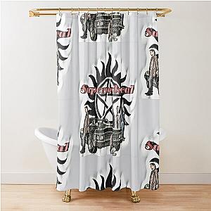 Supernatural Family Shower Curtain