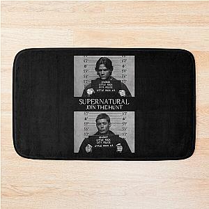 Supernatural Mugshot's  Bath Mat