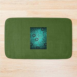 Supernatural Teal  Throw Pillow 	 Bath Mat