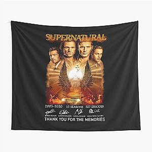 Supernatural Thank You For The Memories Tapestry