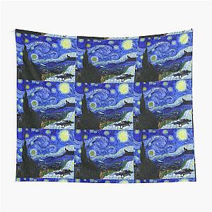 "Baby's Dark & Starry Night" - new Supernatural design! Tapestry