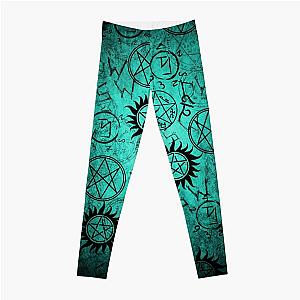 Supernatural Teal  Leggings