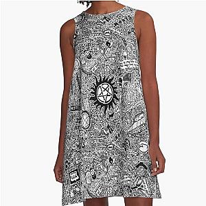 Supernatural  A-Line Dress