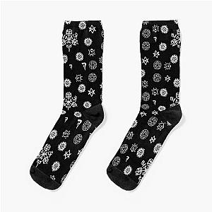 Supernatural Snowflakes  Socks