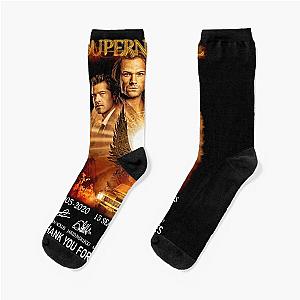 Supernatural Thank You For The Memories Socks