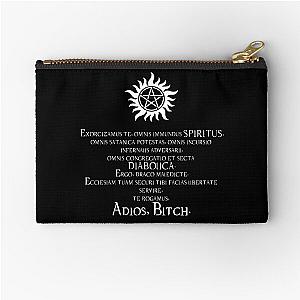 Supernatural Adios Bitch Exorcism Zipper Pouch