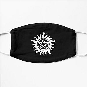 Black & White Anti Posession Symbol Supernatural Flat Mask