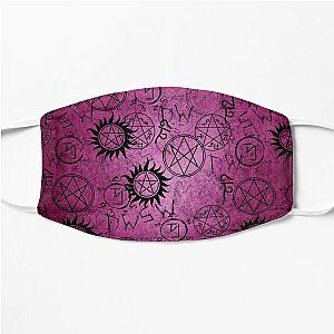 Supernatural Dark Pink Flat Mask