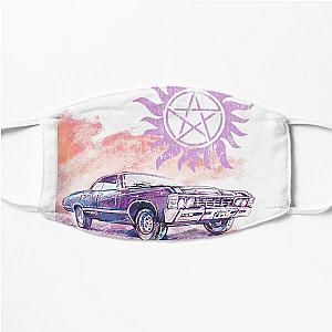 Bright 67 Impala Classic Car Supernatural  Flat Mask