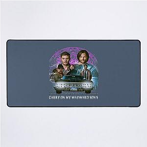 limited edition supernatural family dont Desk Mat