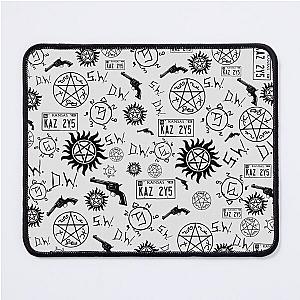 Supernatural Symbols Mouse Pad