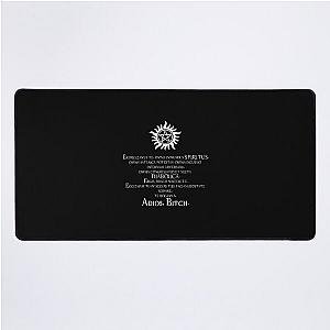 Supernatural Adios Bitch Exorcism Desk Mat