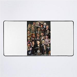 Supernatural Movie 15 Seasons 327 Episodes 2005 2020 Cast Signed Poster Gift Graphic Tee Unisex Love  Desk Mat