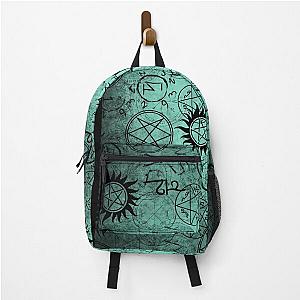 Supernatural Teal  Backpack