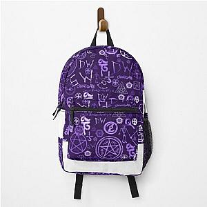 Supernatural symbols pattern  Backpack