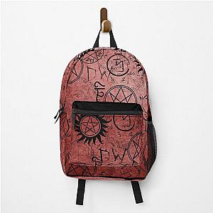 Supernatural Red Backpack