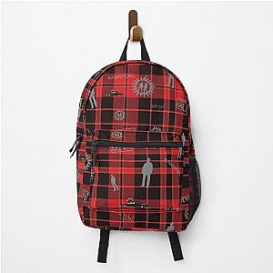 Supernatural Plaid  Backpack