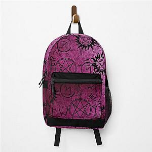 Supernatural Dark Pink Backpack