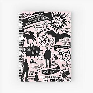 Supernatural items Spiral Notebook