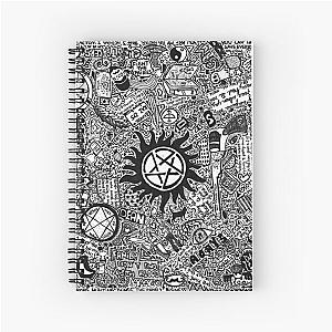 Supernatural  Spiral Notebook