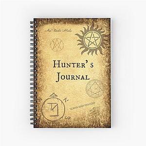 New! Supernatural Hunter's Journals! Spiral Notebook