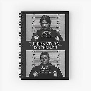 Supernatural Join The Hunt Spiral Notebook