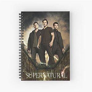 Supernatural Cover Spiral Notebook