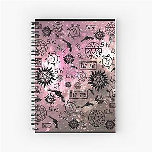 Supernatural symbols Spiral Notebook