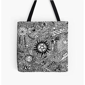 Supernatural  All Over Print Tote Bag