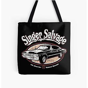 Supernatural Impala Singer Salvage SPN T-Shirt All Over Print Tote Bag