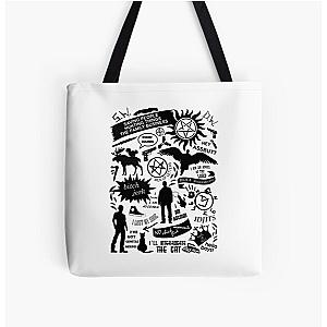 Supernatural items All Over Print Tote Bag