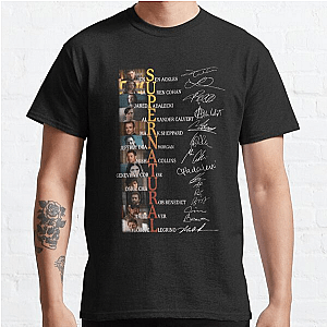 Supernatural T-Shirts – Supernatural Full Cast Signed Movie Classic T-Shirt
