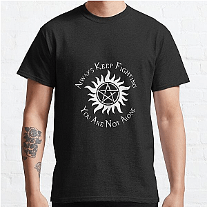 Supernatural T-Shirts – Supernatural Not Alone v2.0 Classic T-Shirt