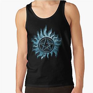 Supernatural Tank Tops - Supernatural blue Tank Top
