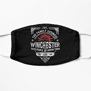 Supernatural Face Masks - The Family Business Winchester Saving People and Hunting Things Flat Mask
