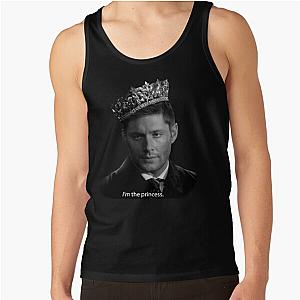Supernatural Tank Tops - Dean Winchester Is The Princess Tank Top
