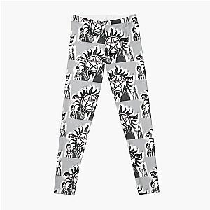 Supernatural Leggings - Supernatural Good And Evil Leggings
