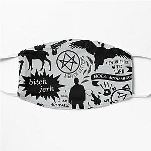 Supernatural Face Masks - Supernatural items Flat Mask