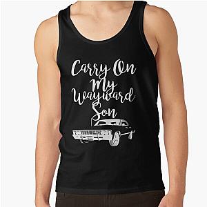 Supernatural Tank Tops - Carry on my Wayward Son - Supernatural Tank Top