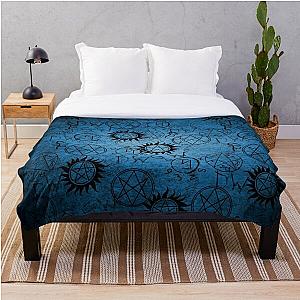 Supernatural Blanket - Supernatural Blue Throw Blanket