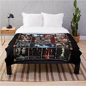 Supernatural Blanket - Supernatural 15 Seasons Throw Blanket