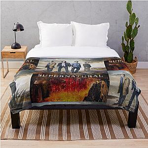 Supernatural Blanket - Supernatural last season limited iphone case Throw Blanket